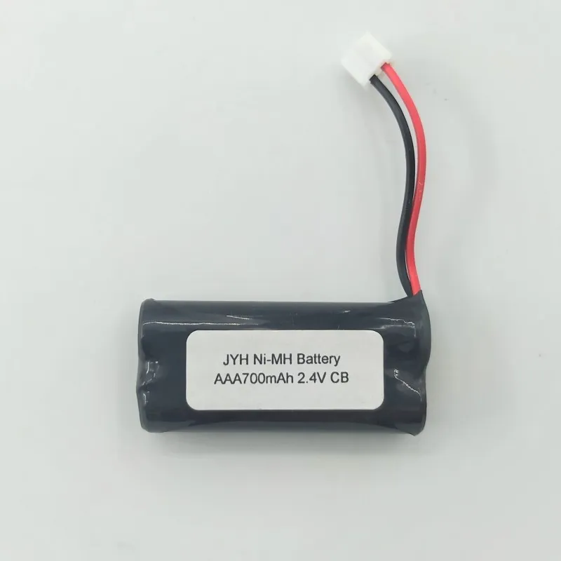 2.4V AAA700mAh NiMH T-Box Battery Pack