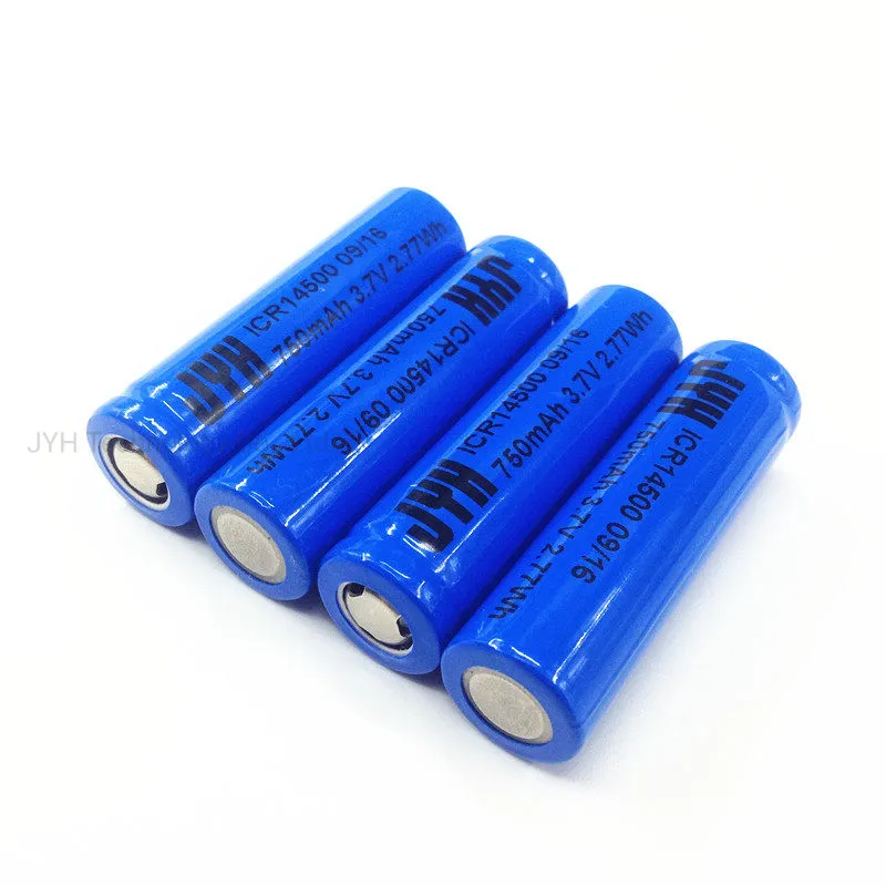 Icr14500-750 Li-ion Lithium Battery Cell From Source Factory