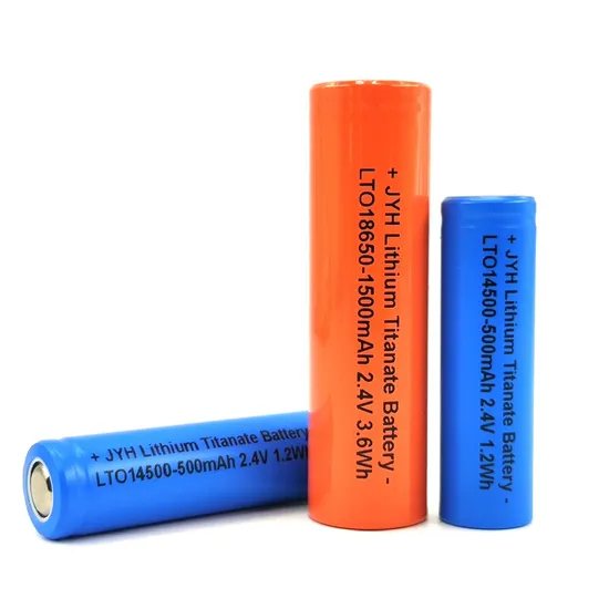 Lto Lithium Titanate 18650 Battery Cell 2.4V 1500mAh