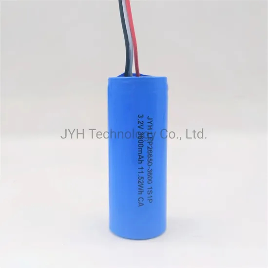3.2V 3600mAh LFP26650 Emergency Light Battery Pack
