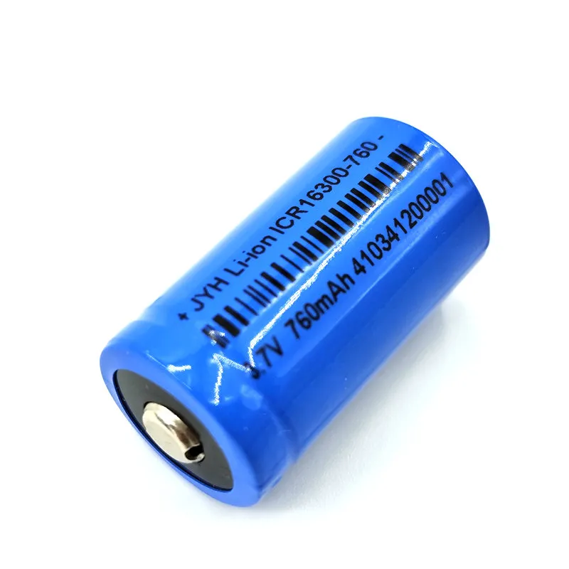 16300 Lithium Iron Battery 3.7V Icr16300 760mAh