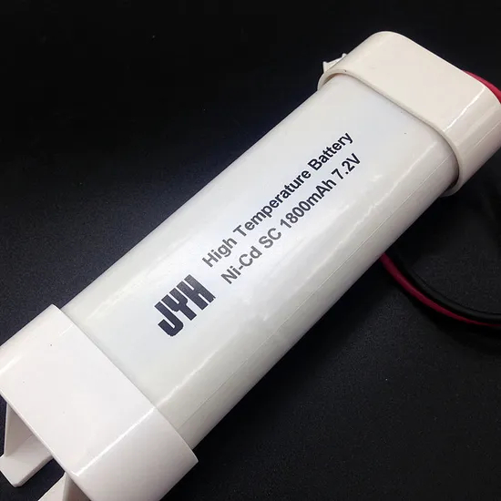 UL2054 NiCd Rechargeable Battery 7.2V 1800mAh