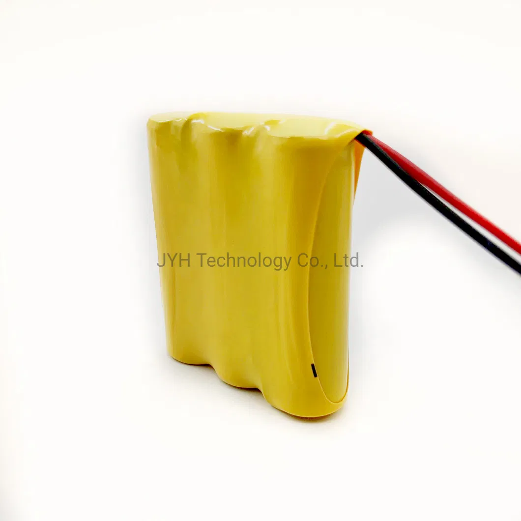 4.8V AA800mAh High Temperature NiCd Battery Pack