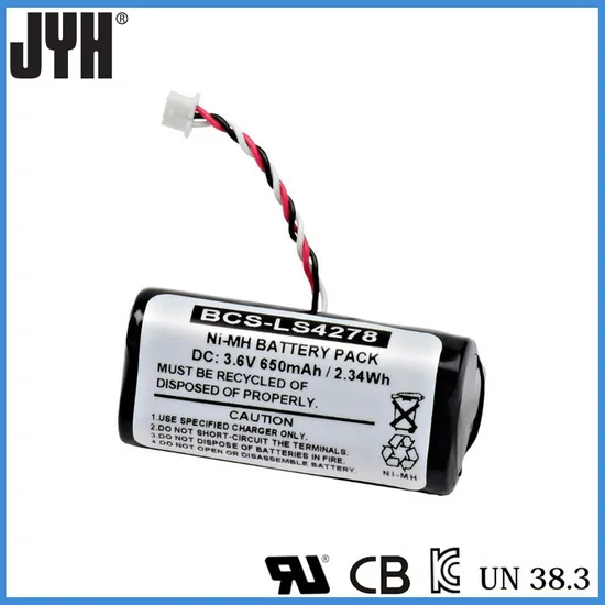 BCS-Ls4278 Haaa 600mAh 3.6V NiMH Battery Pack for Barcode Scanner