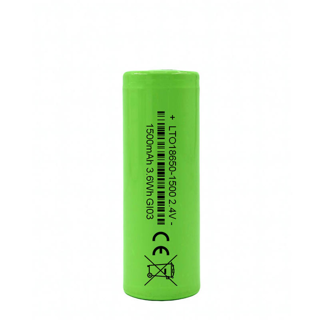 LTO18650-1500 Ultra-Safe High-Power Lithium Titanate Battery