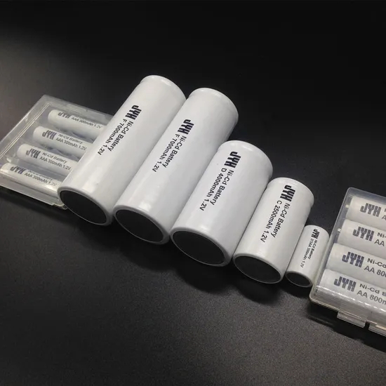 55c AA Nickel Cadmium Battery Pack 3.6V 600mAh