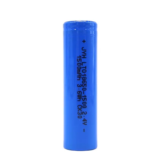 Lto18650-1500 Rechargeable Lithium Titanate Batteries