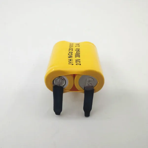 2.4V 2-3n 300mAh Nicad Battery Pack
