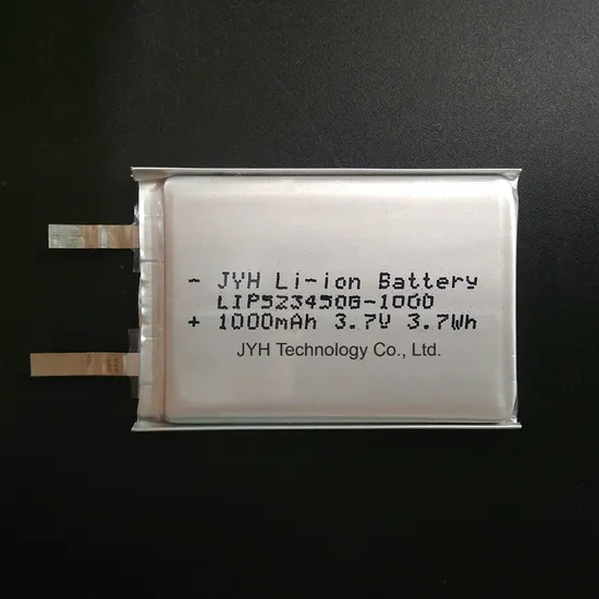Lip523450 Li-ion Battery 3.7V 1000mAh