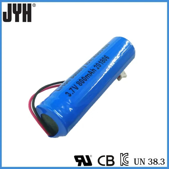 Icr 3.7V 800mAh 14500 Lithium Ion Battery for E-Product