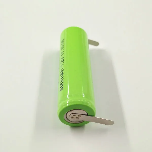 AA800mAh NiMH Battery with Tabs