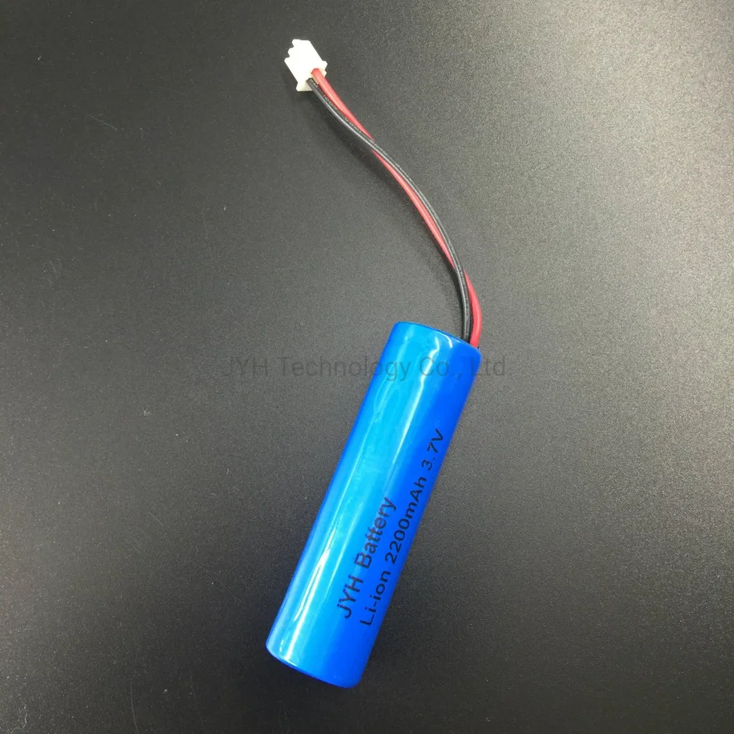 Icr14430-2200-1s1p Rechargeable Li Ion Battery 3.7V 2200mAh Lithium Battery Pack
