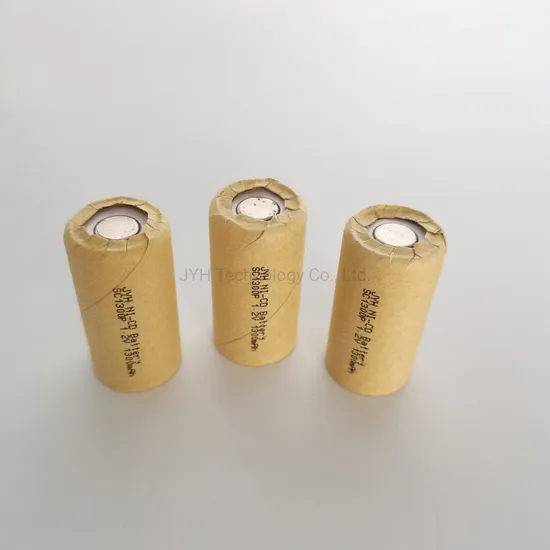 Sc1300p Sc 1300mAh 1.2V Cell NiCd Rechargeable Custom Battery Pack