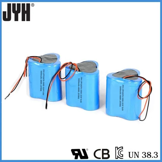 Lithium Ion 32670 5000mAh 9.4V LiFePO4 Battery with Kc UL