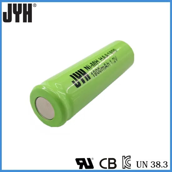 Rechargeable 1.2V NiMH AA1800mAh Cell 7.2V Battery Pack