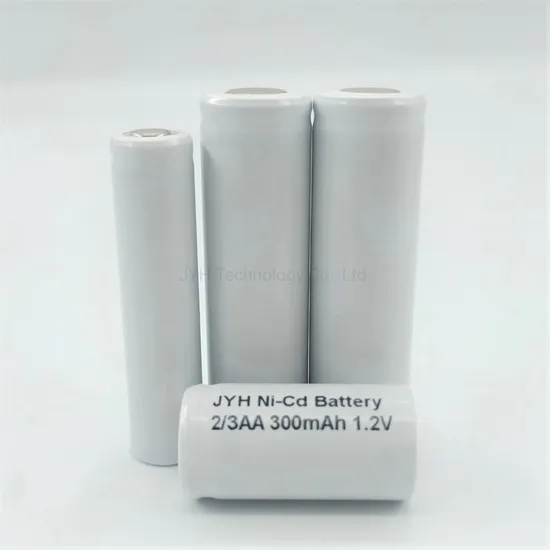 2/3AA300 3.6V AA Size Ni CD Rechargeable Batteries for Solar Lights