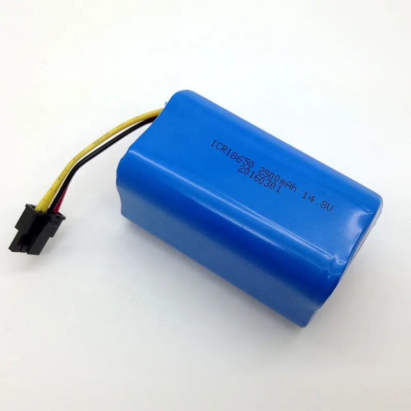 4s1p 18650 2500mAh 14.8V Lithium Battery Customized Battery Pack
