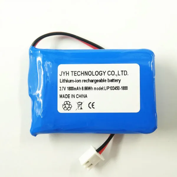 Lipo 853560 1600mAh 3.7V Lithium Ion Polymer Battery with CB