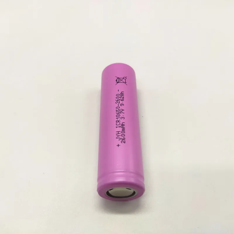 Jyh/OEM Icr18650-2600 2600mAh Certified Li-ion Battery Pack