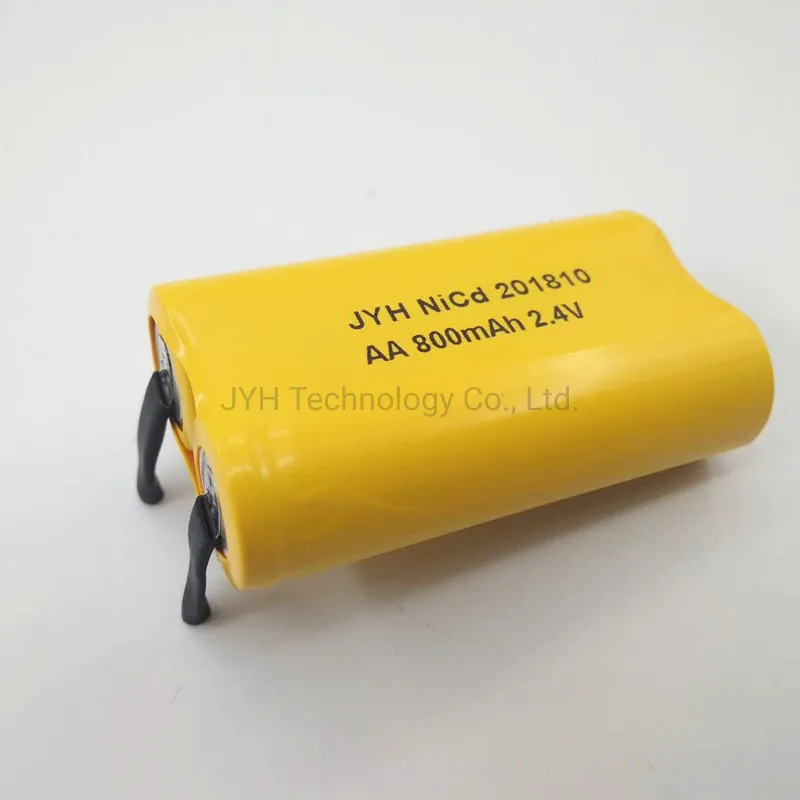 2/3n300-B2 1.2V 300mAh Ni CD Cell NiCd Rechargeable Battery for LED Lighting