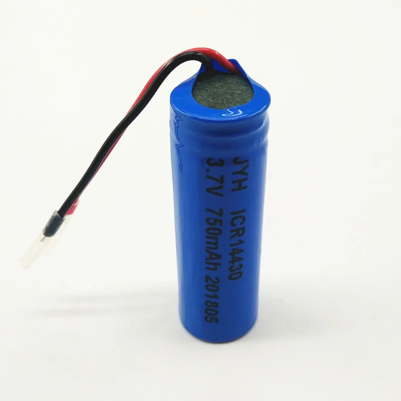 Li-ion Icr14430 750mAh 3.7V Lithium Battery Pack with UL Kc