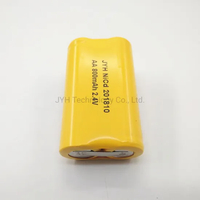 Rechargeable NiCd 2.4V AA800mAh Battery for LED Lights