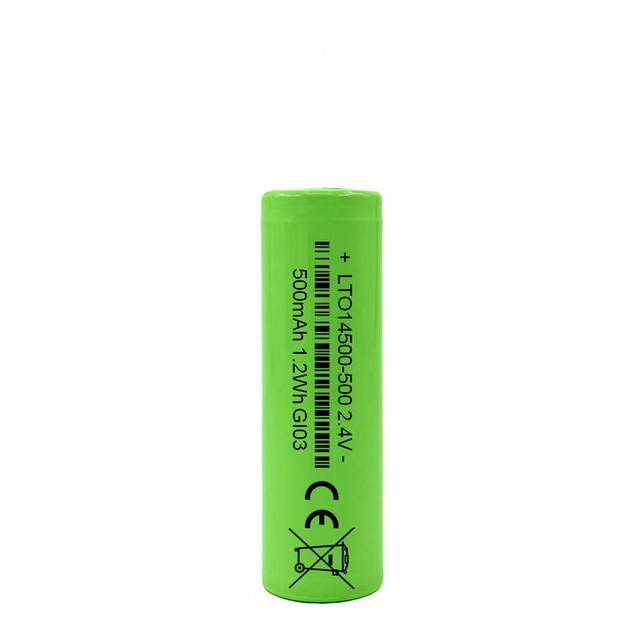 LTO14500-500 Extreme Temperature Lithium Titanate Battery