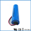 Lithium AA Rechargeable 14500 800mAh Li-ion Battery with UL/BIS/PSE