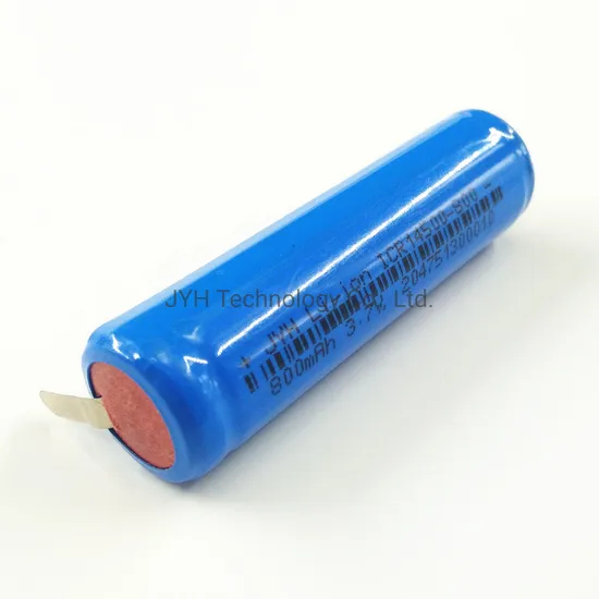 Certificated 3.7V 750/800mAh Icr14500-750/ Icr14500-800 E-Toothbrush Battery
