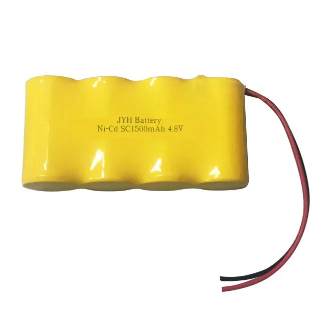Ni-CD Sc1500mAh 4.8V Nickel Cadmium Battery Pack for Electric Tools