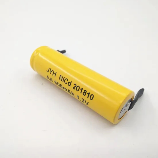 AA 600mAh Ni CD Battery
