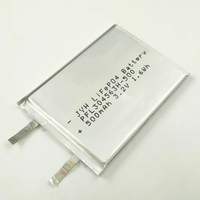 3.2V 500mAh Lithium Iron Phosphate Polymer Battery