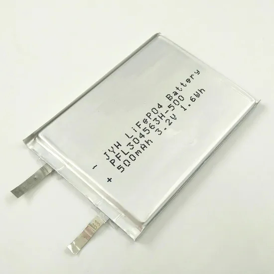 3.2V 500mAh Lithium Iron Phosphate Polymer Battery
