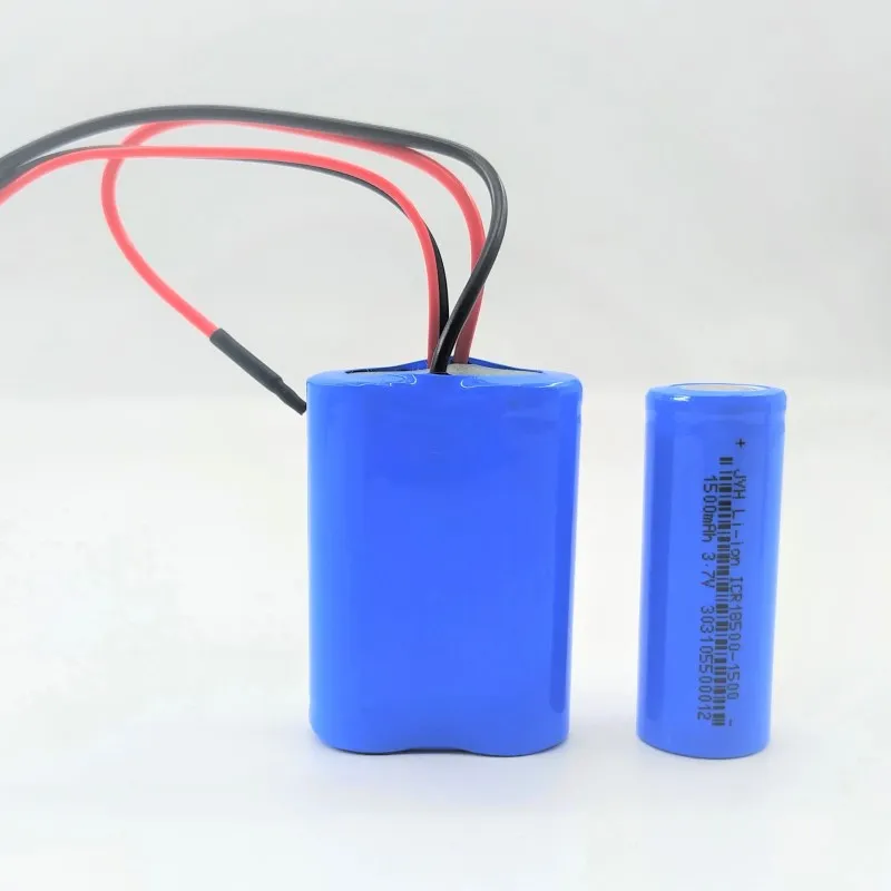 7.4V 1500mAh Icr18500-1500 2s1p Rechargeable Li-ion Battery
