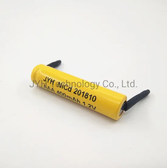 NiCd AAA400 1.2V Rechargeable Battery with Lead Strip