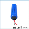 Inr18500 1400mAh 3.7V 1s1p Lithium Ion Battery Pack