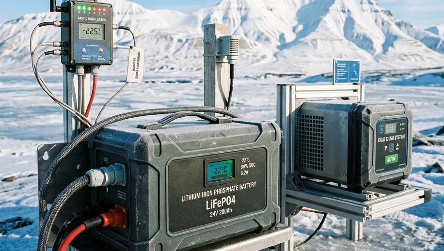 Industrial sensors LiFePO4 battery